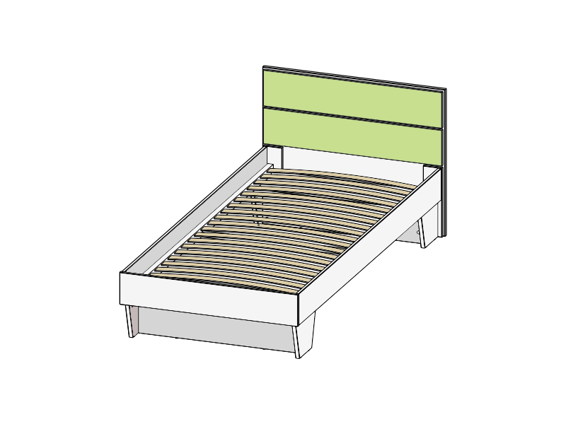 Кровать детская Слимпи СП003