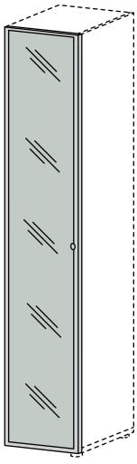 Дверь стеклянная СФ-ДР-515 (394x20x1932)