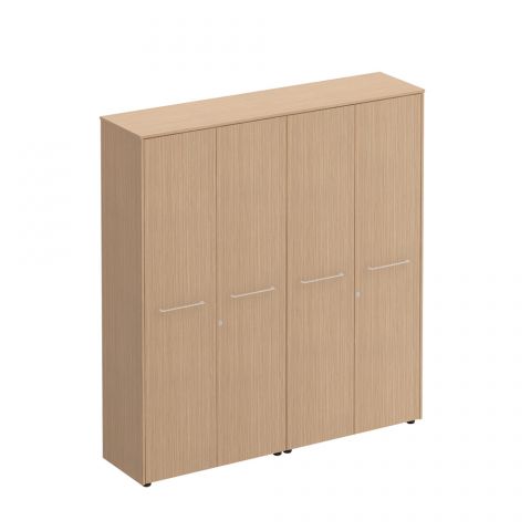 Шкаф комбинированный высокий (закрытый + одежда )  МЕ 363 184x46x196