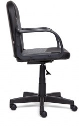 Кресло компьютерное Багги (Baggi) черный/серый