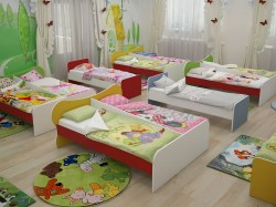 Детская мебель кровати Малыш